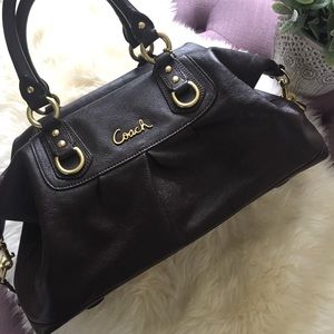 Dark Brown Coach Purse